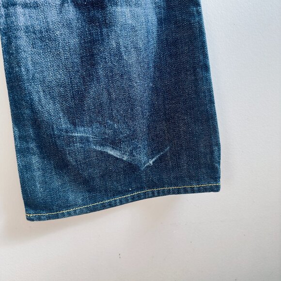 00s Paper Denim & Cloth Flare Jeans, Sz 25 - Picture 5 of 7